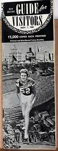 1960 Brochure New Orleans Visitors Guide Bayou Creole Cuisine Burlesque Bar - Picture 1 of 7