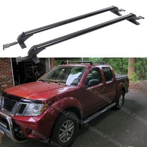 For Nissan Frontier 05-21 Roof Rack Aluminum Cross Bar Luggage Carrier w/ Lock - Bild 1 von 12