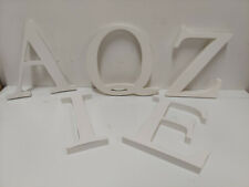 Pottery Barn Kids 8" Simple White Capital Wall Letters Variety Pick Your Own