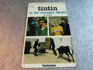 TINTIN ET LES ORANGES BLEUES - CARTE 25/27 - COLLECTION TINTIN HERGE - 500 ex - Foto 1 di 2