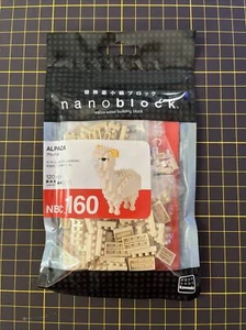 KAWADA Nanoblock "Alpaca" NBC_160 World's Smallest Block New Sealed RARE - Picture 1 of 3