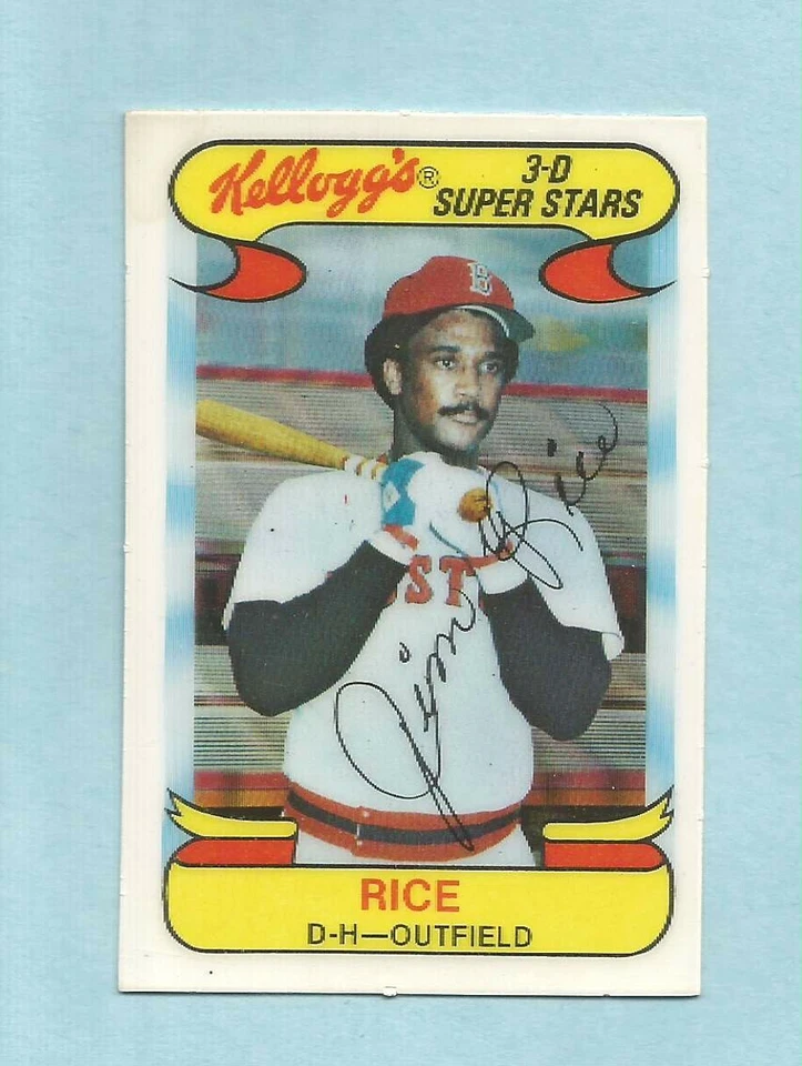 1978 Kellogg's Baseball 3D SUPERSTARS Jim Rice #49 Boston Red Sox NM/MT - Image 1 of 1