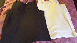 Herren Unterhemden Gr.8, 2erKonvolut, gebr. - Bild 1 von 3