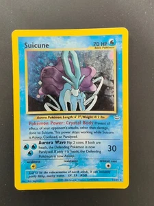 POKÉMON NEO REVELATION UNLIMITED SUICUNE HOLO 14/64 LP ENG - Foto 1 di 10