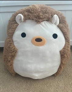 Squishmallows Hila hellbraun flauschiger Igel riesig 20 Zoll - Bild 1 von 2