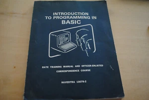 Introduction to Programming in Basic - Navedtra 10079-2 1985 - Picture 1 of 2