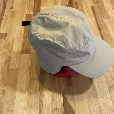 Land's End Sombrero Forrado Vellón Nylon Caqui 5 Paneles Talla S/M Foto 1 de 4