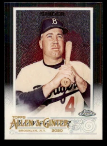 2020 Topps Allen and Ginter Chrome #59 Duke Snider - Picture 1 of 2