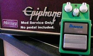 Modify your Ibanez TS9 Tube Screamer with upgrades! Mod Service Only (No Pedal)! - Picture 1 of 5