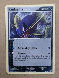 Pokemon Karten Kanivanha 56/107 EX Deoxys - Deutsch - Bild 1 von 2