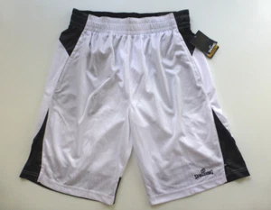 Spalding Athletic Performance Shorts Mens Large Regular Fit White Camo New - Picture 1 of 5