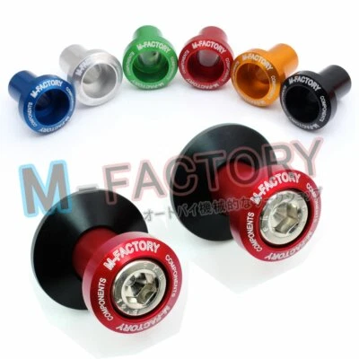 M6 6mm Alloy Black CNC Rear Swingarm Spools Fit Aprilia Shiver 750 Tuono V4R Foto 1 de 3