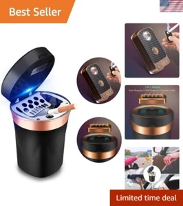 Ashtray Smokeless Home Ashtray Rechargeable Ashtray for Car Indoor Outdoor More - Picture 1 of 11
