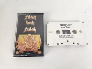 Black Sabbath - Sabbath Bloody Sabbath Cassette Metal OZZY CSL NEMS 3209 - Picture 1 of 7
