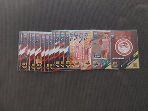 Fifa 365 2024 Adrenalyn XL team complete base set OLYMPIACOS Greece