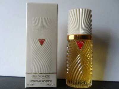 Classic Diva Ungaro 1.7 oz / 50 ml EDT Spray New Sealed Box Tall Bottle Vintage - Image 1 of 4