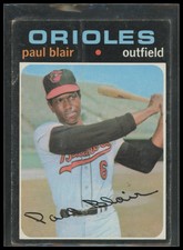 Paul Blair 53 Baltimore Orioles 1971