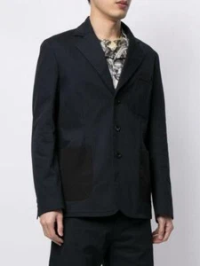 BNWT SS21 MARNI SINGLE BREASTED BLAZER JACKET NAVY 46 - Picture 1 of 12