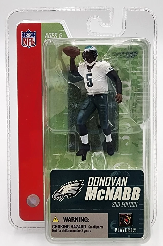 2005 McFarlane Toys NFL 3 Inch Donovan McNabb Philadelphia Eagles