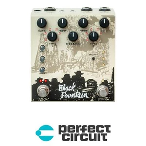 Old Blood Noise Endeavors Black Fountain Stereo EFFECTS NEW PERFECT CIRCUIT - Picture 1 of 5