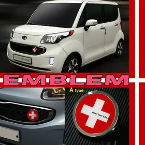 Front Grill Tuning Emblem A Type For 12 Kia Ray - Bild 1 von 1