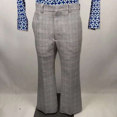 Levis Panatela Bell Bottom Pants Mens 34 30 Levi's Polyester Disco Flare Vtg 70s - Image 1 of 4