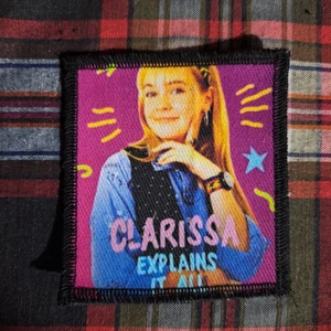 Clarissa Explains It All patch, 90's TV - Picture 1 of 2