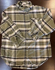 H&M Kids Flannel Plaid Shirt 16 - Picture 1 of 3
