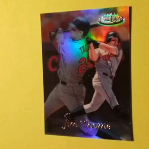JIM THOME - CLEVELAND INDIANS - 1999 TOPPS "GOLD LABEL" HOLOGRAPHIC FOIL CARD #5 - Picture 1 of 7