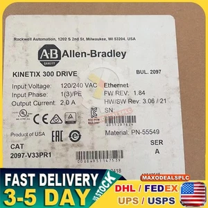 1PC 2097-V33PR1 Allen Bradley Kinetix 300 Servo Drive 2097V33PR1 New - Picture 1 of 4