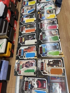 1980 Vintage Kenner Star Wars Lot Of 17 Card Back Only / As Is Condition - Bild 1 von 14