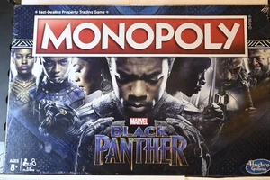 Monopoly Black Panther Board Game - Brand New Sealed E5797 Hasbro - Bild 1 von 5