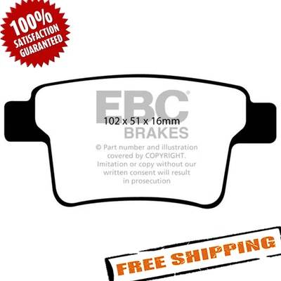 Pastillas de freno de calle y pista EBC DP41731R Yellowstuff para Ford Taurus 2008-2009 Foto 1 de 4