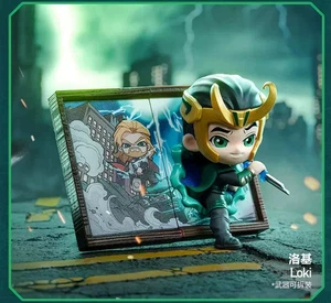 Loki - POP MART Marvel Photo Frame Series Figures Confirmed Toy Doll Gift New - Picture 1 of 5