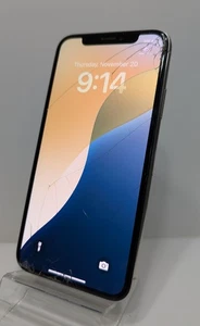 Apple iPhone XS - 64GB - Desbloqueado - Plateado - PANTALLA ROTA - SUJETADOR 94% - 50763 - Imagen 1 de 12