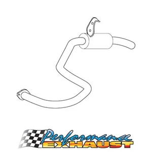 Standard Rear Muffler for Toyota Landcruiser FZJ80 4.5L (1FZ-FE) Wagon AUTO - Picture 1 of 1