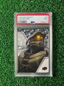 2025 Upper Deck Halo Legacy Master Chief SlipSpace #64 PSA 9 - Picture 1 of 2