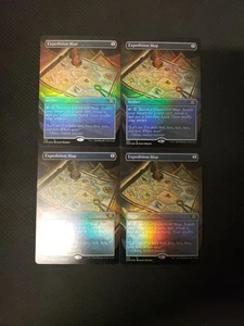 Magic The Gathering *4x Expedition Map Borderless Raro Juego* (Nuevo) Double Masters Magic - Imagen 1 de 2