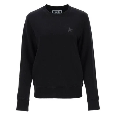 Sudadera Golden Goose Athena Star Printing Cuello Redondo Negra GWP01223 76761525 Foto 1 de 2