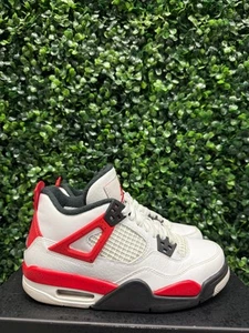 Jordan 4 "Red Cement" Size 4Y / 5.5W Preowned - Picture 1 of 6