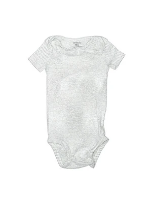 Серебряный боди с коротким рукавом для девочек 18 месяцев Carter's - Изображение 1 из 2