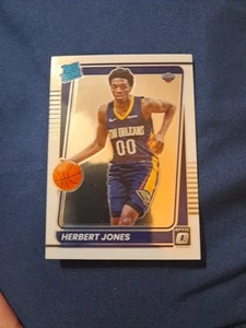 2021-22 Panini Donruss Optic - Rated Rookie Herbert Jones #157 Holo Prizm (RC) - Picture 1 of 2