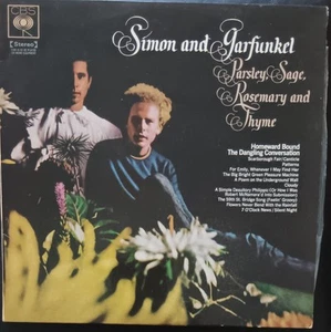 Simon And Garfunkel – Parsley, Sage, Rosemary - reissue LP record and cover VG+ - Picture 1 of 3