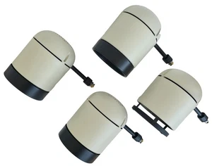 Staff Wandspot Leuchten 4x DUO opalin 710081 Retro Vintage Mid Century - Bild 1 von 12