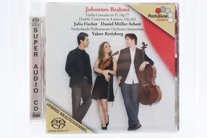 SACD Brahms Violin Concerto Julia Fischer Double Concerto PentaTone From Japan - Imagen 1 de 5