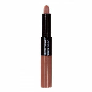 City Color Duo Lip Color Lipstick and lip gloss LATTE - Picture 1 of 2