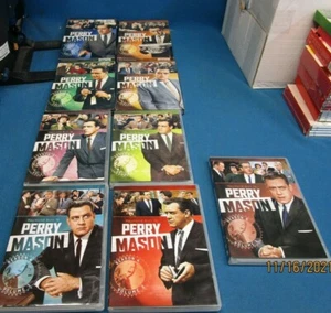 Perry Mason DVD Season 1-4 Volume 1 & 2 Season 5 Volume 1 Used - Picture 1 of 6