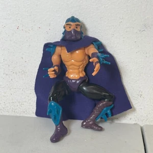 Vintage 1988 Shredder Teenage Mutant Ninja Turtles TMNT Action Figure Hard Head - Picture 1 of 6