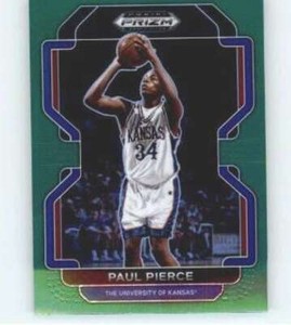 2022-23 Panini Prizm Draft Picks Prizms Green #40 Paul Pierce Kansas 