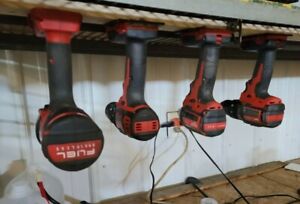 (10 Pack) CNC MACHINED Milwaukee M18 Tool Holders/Hangers/Mounts. NOT 3D PRINTED